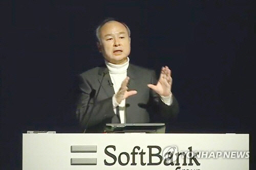 손정의 소프트뱅크그룹 회장[도쿄 교도=연합뉴스]